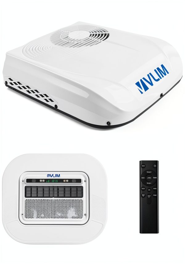 vlim Portable RV Air Conditioner 530 Cubic Feet White-0