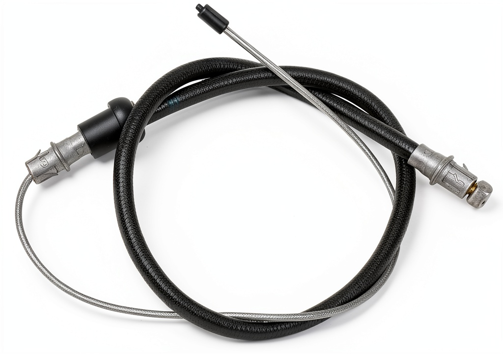 ACDelco parking brake cable installed in a vehicle's brake system