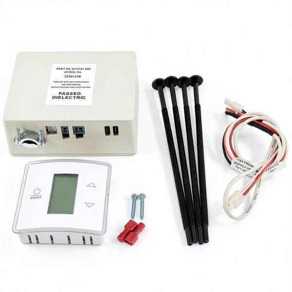 RV Thermostat QHHR Wall Thermostat Relay Box HWQ-KIT White-1