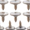 LEDBarz Air Conditioner Roof Cover Screws Set Beige Metal 10‑Piece-0