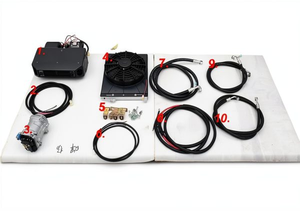 Aspligo Under‑Dash Air Conditioner 404-100 10000BTU Cooling for RVs-7