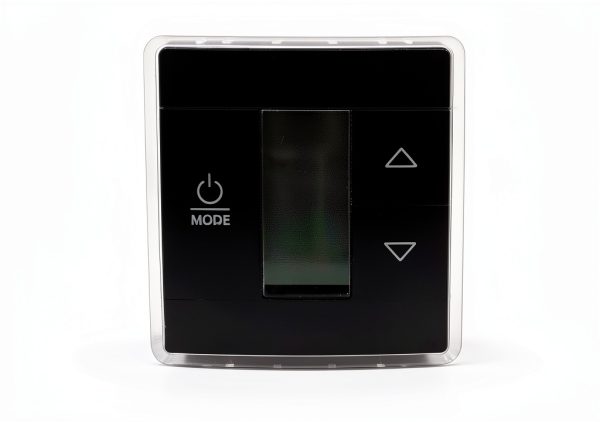QHHR RV Air Conditioner Thermostat Black Capacitive Touchpad-2