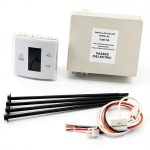 RV Thermostat QHHR Wall Thermostat Relay Box HWQ-KIT White-0