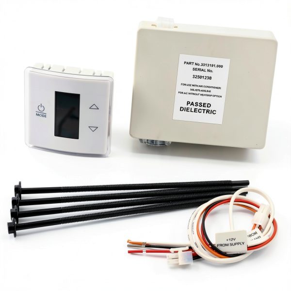 RV Thermostat QHHR Wall Thermostat Relay Box HWQ-KIT White-0