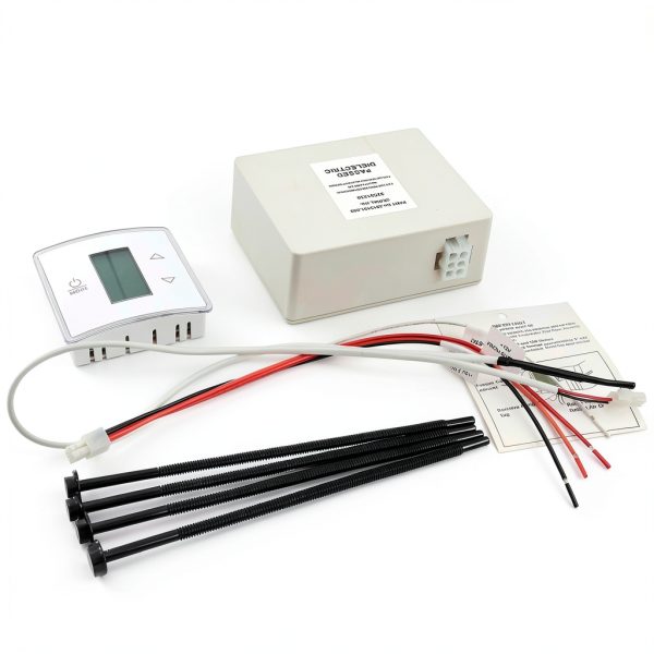 RV Thermostat QHHR Wall Thermostat Relay Box HWQ-KIT White-4