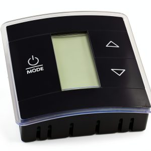 QHHR RV Air Conditioner Thermostat Black Capacitive Touchpad-0