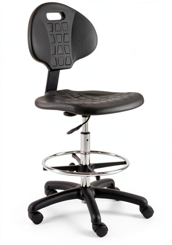 BenchPro Polyurethane Chair with Adjustable Footring, 450lb Capacity-8