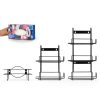 Glove Holder FMP Brands 2 Pack Wall Mount Metal Organizer Black 302021-6