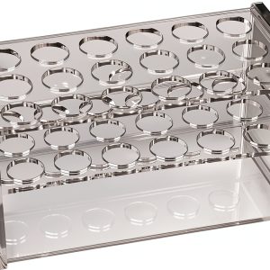Clear Acrylic Test Tube Rack NiuXTool 4.5mm Acrylic 18 Hole 17mmDesign-0