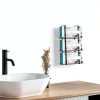 Glove Holder Dispenser Giftormous 3‑Tier Metal Wall Mount GHWM01-4