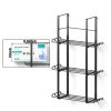 Glove Holder Dispenser Livnhood Wall‑Mount Three‑Tier Metal Box-5