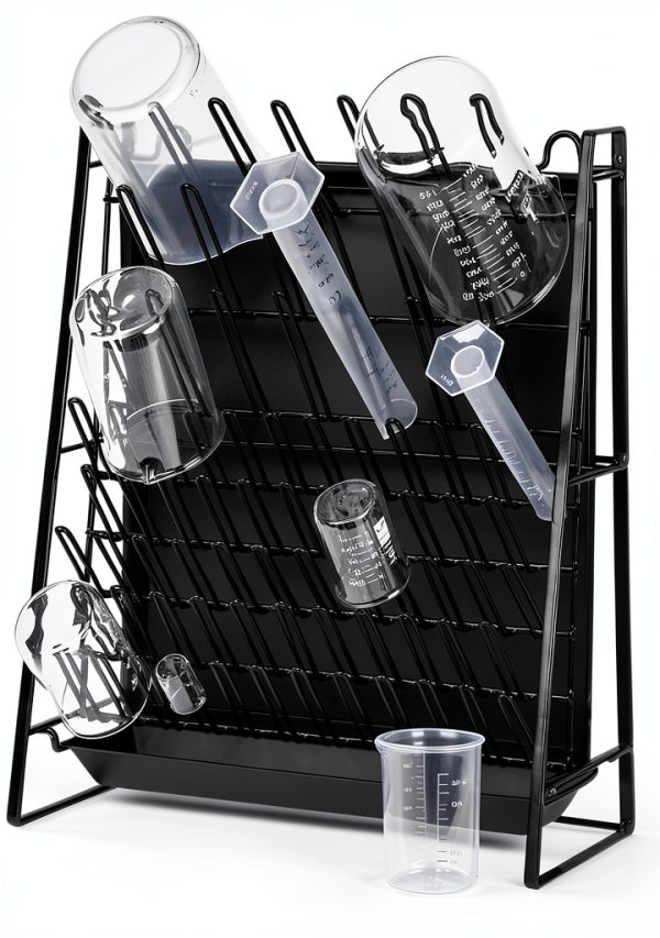 Drying Rack Inevibe Saving Steel Wire Stand Black Model IV-LDR225-0