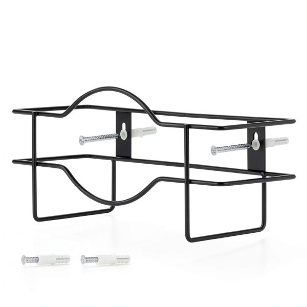 Glove Holder FMP Brands 2 Pack Wall Mount Metal Organizer Black 302021-3