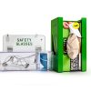 Safety Glasses Holder by Cq acrylic - Dustproof Wall Mount with Lid-2