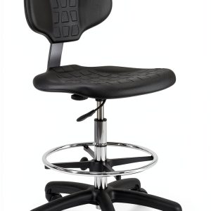 BenchPro Polyurethane Chair with Adjustable Footring, 450lb Capacity-0