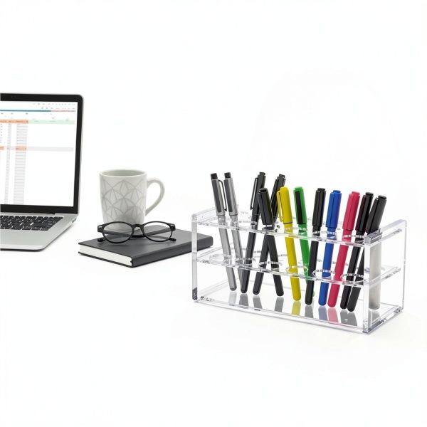 Clear Acrylic Test Tube Rack NiuXTool 4.5mm Acrylic 18 Hole 17mmDesign-3