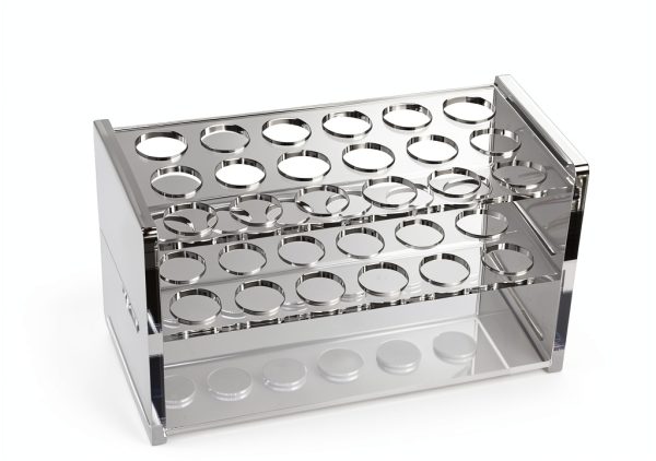 Clear Acrylic Test Tube Rack NiuXTool 4.5mm Acrylic 18 Hole 17mmDesign-1