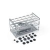 Clear Acrylic Test Tube Rack 18-Hole Teensery Rack for 10ml/15ml Tubes-3