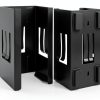 Magnetic Glove Dispenser 2 Pack Heavy Duty Wall Mount by Tottist Black-0