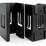 Magnetic Glove Dispenser 2 Pack Heavy Duty Wall Mount by Tottist Black-0