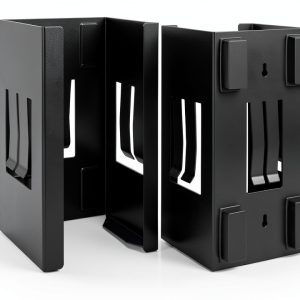 Magnetic Glove Dispenser 2 Pack Heavy Duty Wall Mount by Tottist Black-0