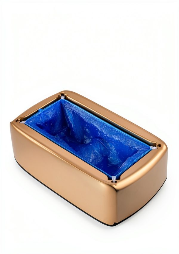Shoe Cover Dispenser Allyplay Automatic Machine with 200pcs Gold Large-3