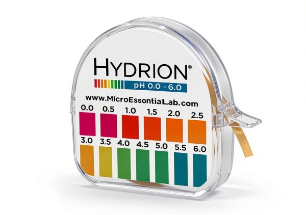 Hydrion S/r Dispenser 0.0-6.0 pH Range 96 15 ft Roll with Color Chart-0