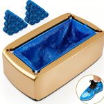 Shoe Cover Dispenser Allyplay Automatic Machine with 200pcs Gold Large-0