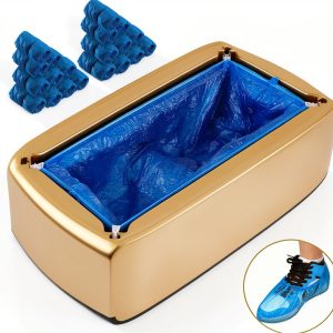 Shoe Cover Dispenser Allyplay Automatic Machine with 200pcs Gold Large-0